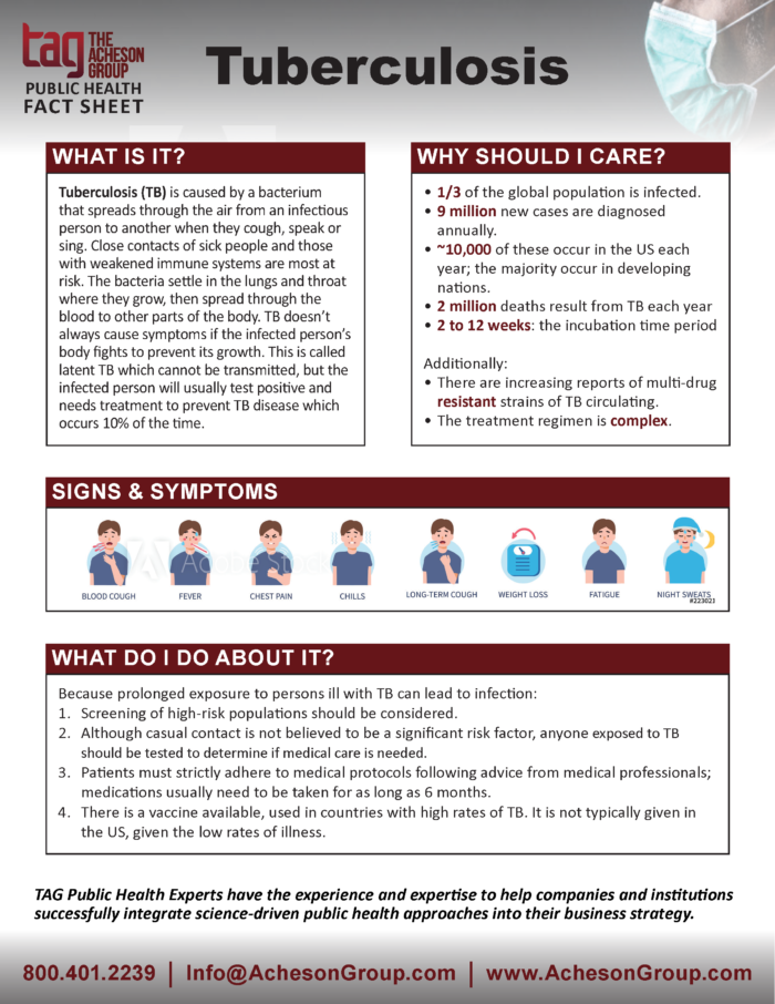 Disease Fact Sheets TAG