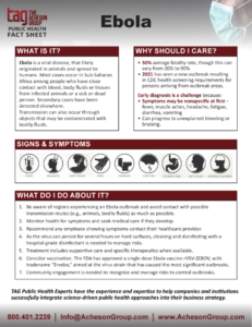 Ebola Fact Sheet