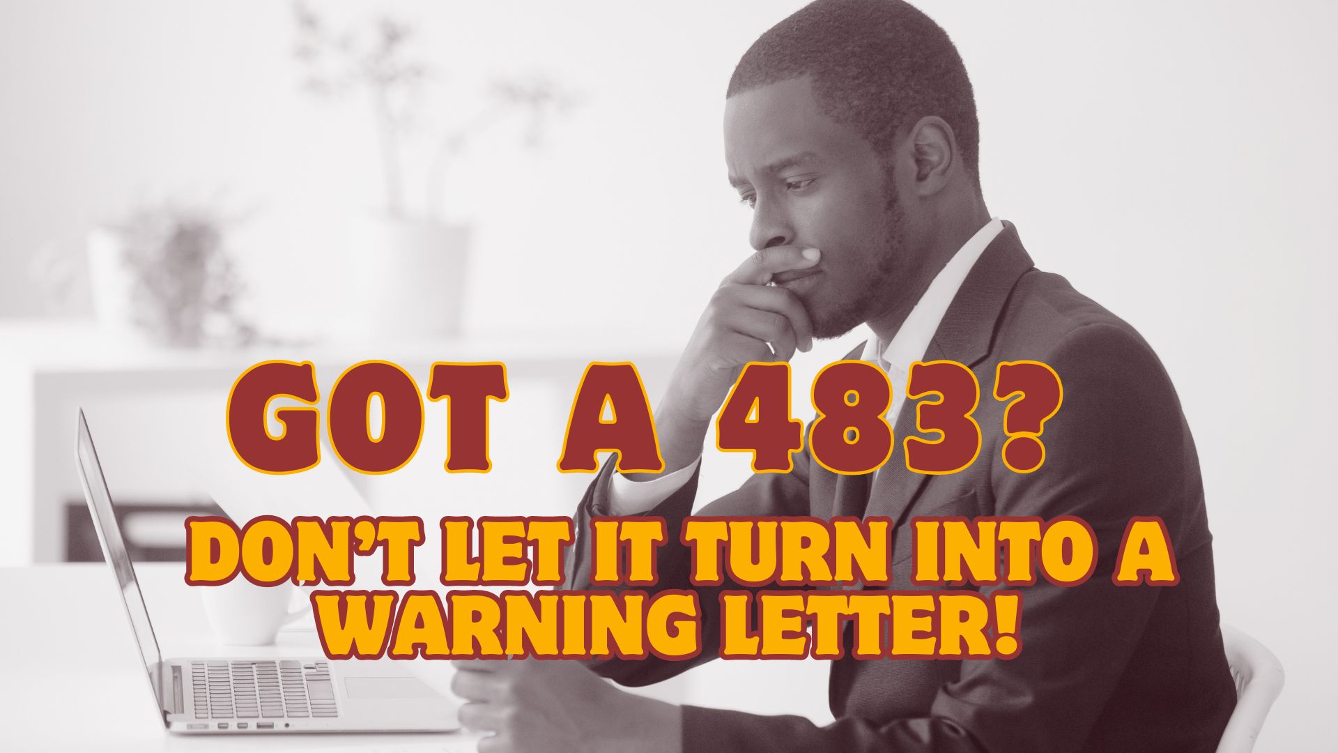 Got a 483? Don't Let it Turn into a Warning Letter! - TAG Global Food  Safety Consultants